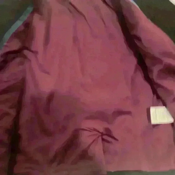 Boden Blazer Jacket Charcoal Gray Wool Short Double Breasted Size 6 US - Picture 10 of 12